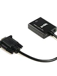 iggual Adaptador VGA a HDMI + audio + microUSB - Miniatura 2