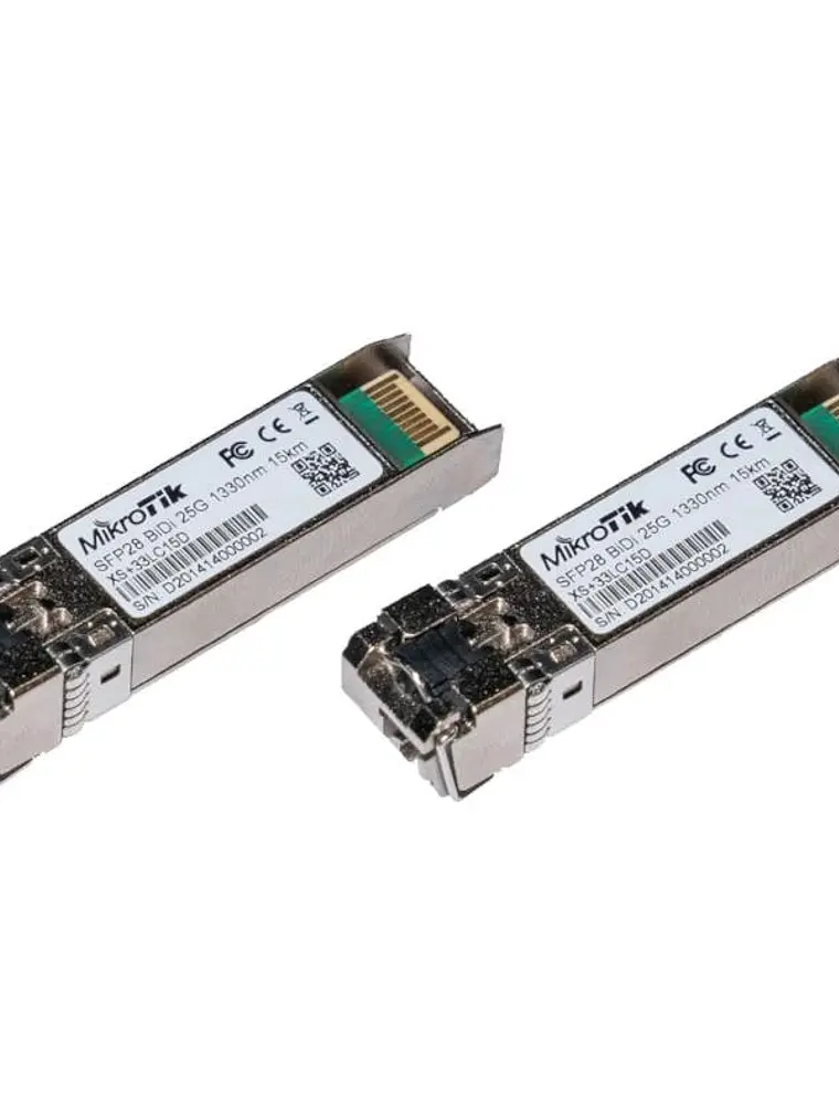 MikroTik XS+2733LC15D Modulo 1.25/10/25Gb 15Km 1