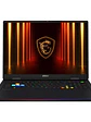 MSI Raider A18HX-090XES AMD R9 32 2TB 5080 DOS 18