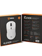 KROM KLEVER Raton gaming superligero wireless Blco - Miniatura 4
