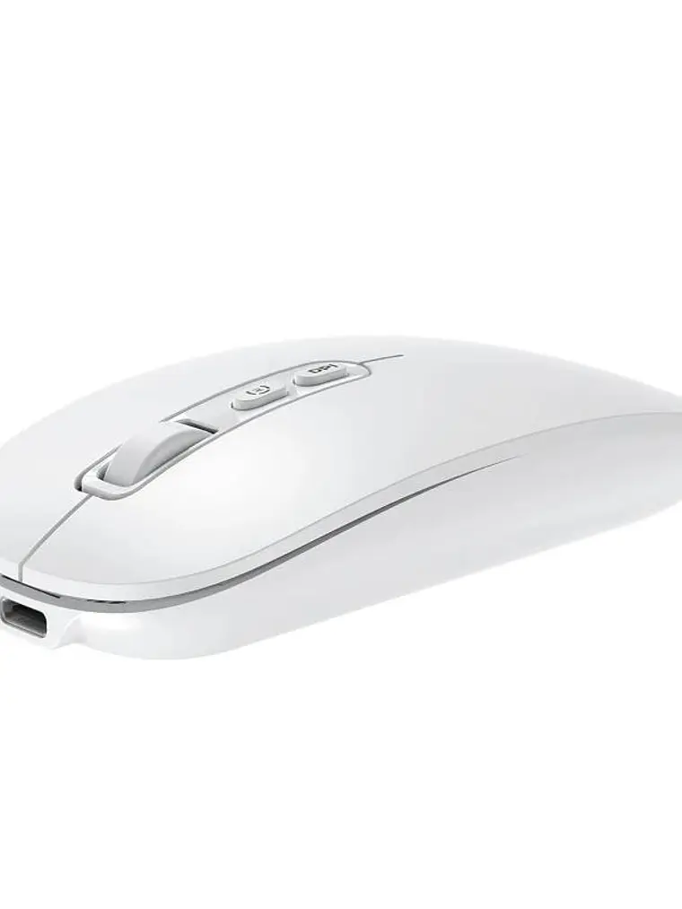 Coolbox Ratón W02-IA Inalámbrico RF+BT Blanco 2