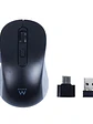 EWENT EW3204 Ratón inalámbrico 2.4GHz click silen - Miniatura 1