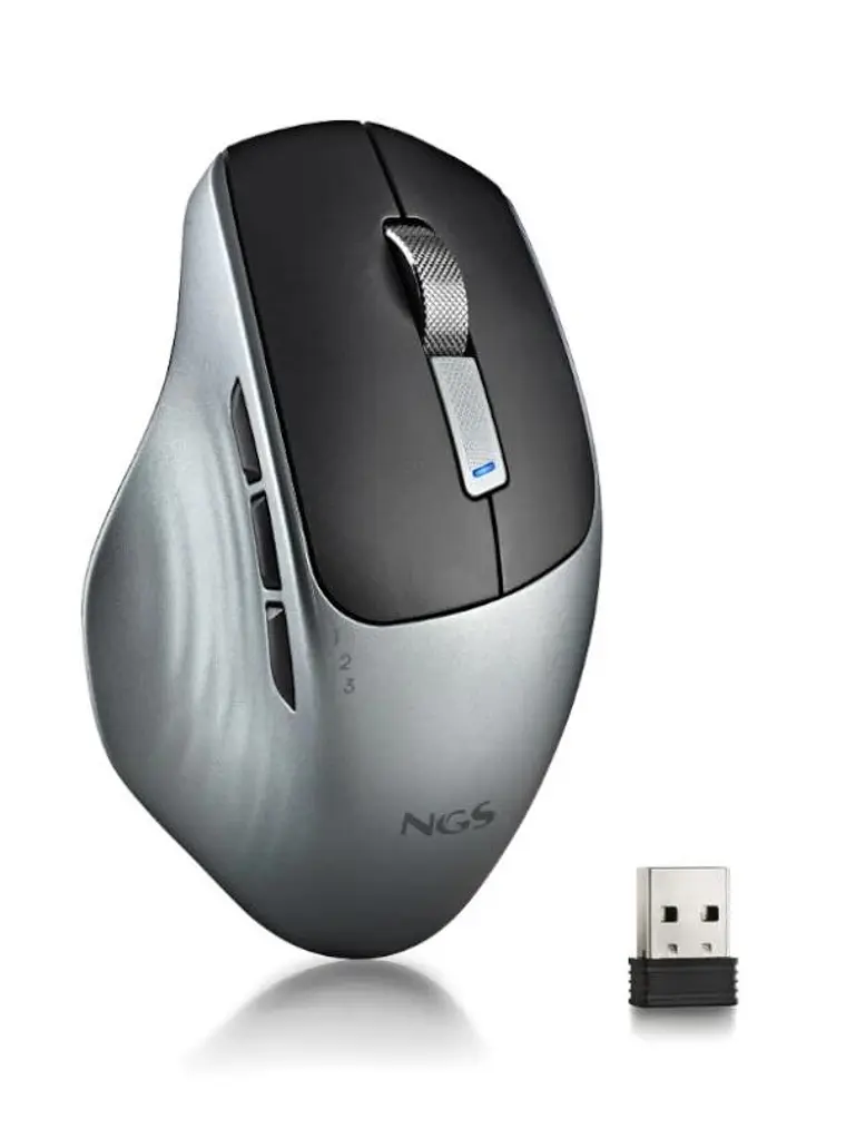 NGS Ratón inalámbrico Multimodo 1600 DPI 1