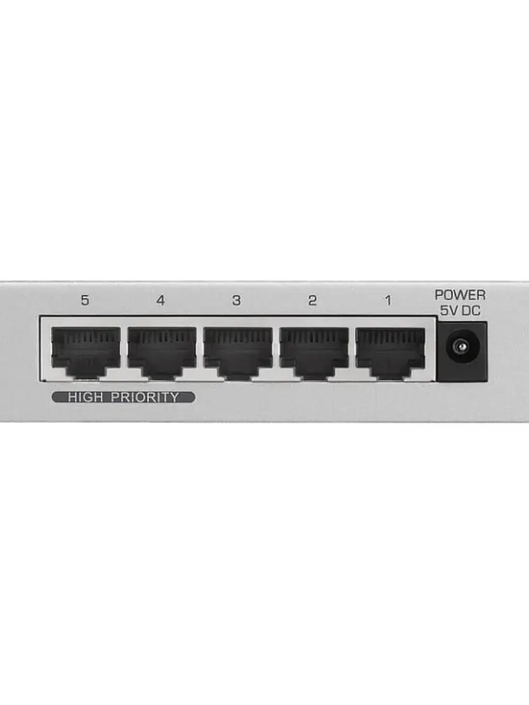 ZyXEL ES-105AV3 Switch 5x10/100Mbps Metal 4