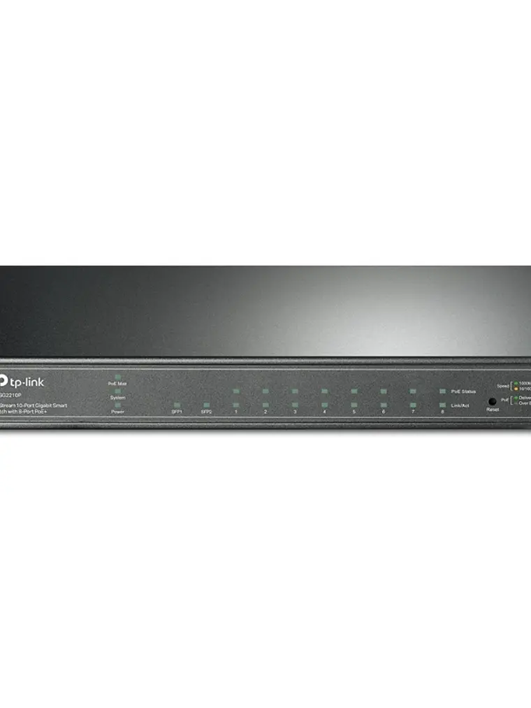 TP-LINK SG2210P Switch 8xGB PoE+ 2xSFP 1