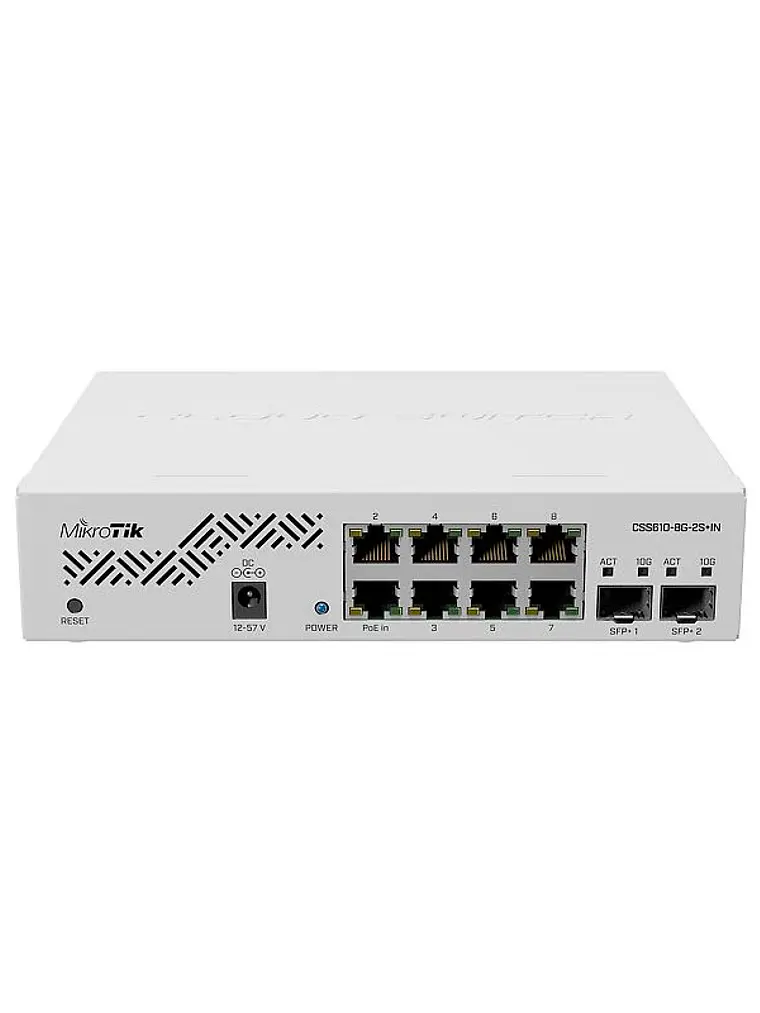 Mikrotik CSS610-8G-2S+IN 8xGbE 2x10Gb SFP+ 2