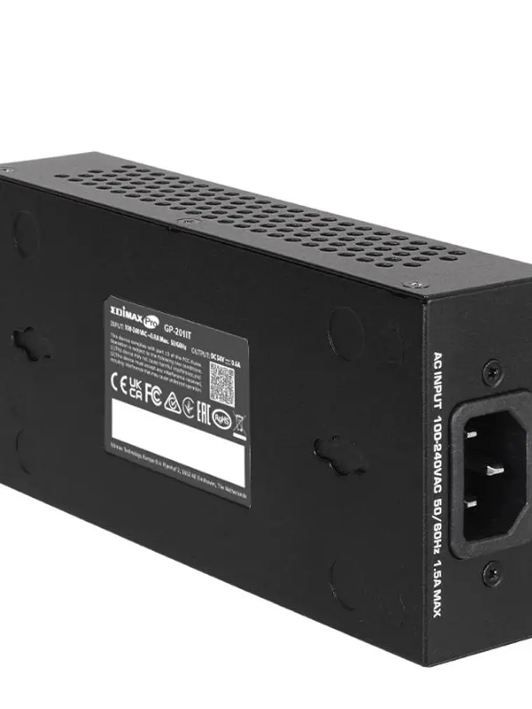 Edimax GP-201IT Inyector POE+ Gigabit 30W 802.3at 3