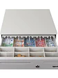 iggual Cajón Portamonedas IRON-50W 42cm 5+8 blanco - Miniatura 1