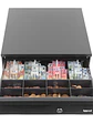 iggual Cajón portamonedas IRON-20 42cm 4+8 negro - Miniatura 1