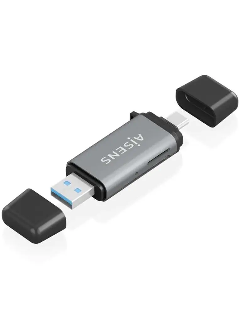 Aisens Lector SD MSD MMC RS-MMC MMCM USBA USBC 1