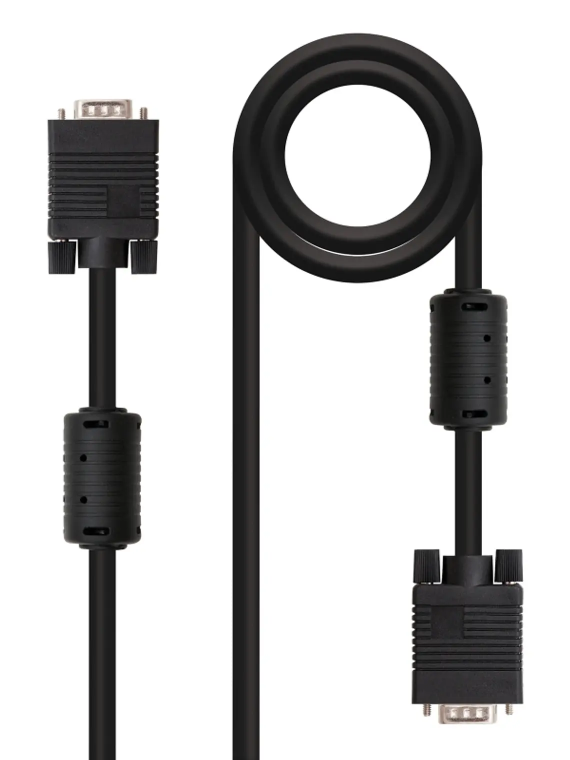 Nanocable Cable Conmutador Vga 10 M Negro 3