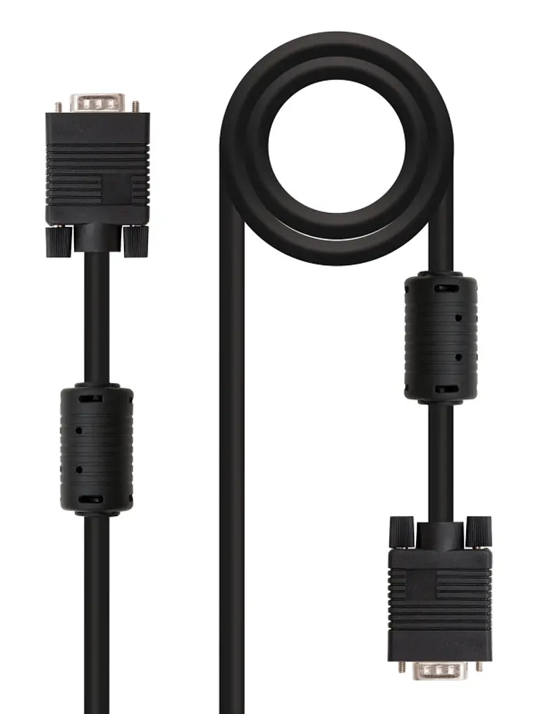 Nanocable Cable Conmutador Vga 10 M Negro 3