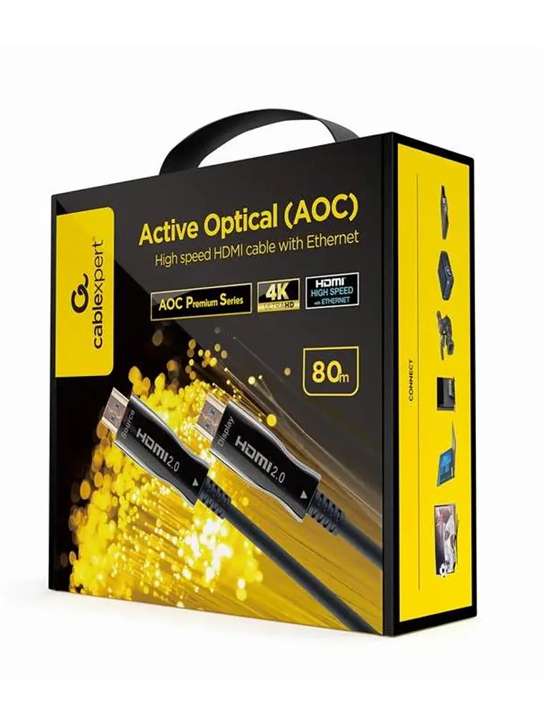 Gembird Cable AOC HDMI Alta Velocidad Premium,80 m 2