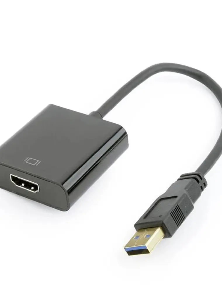 Gembird Adaptador de pantalla USB a HDMI, negro 1