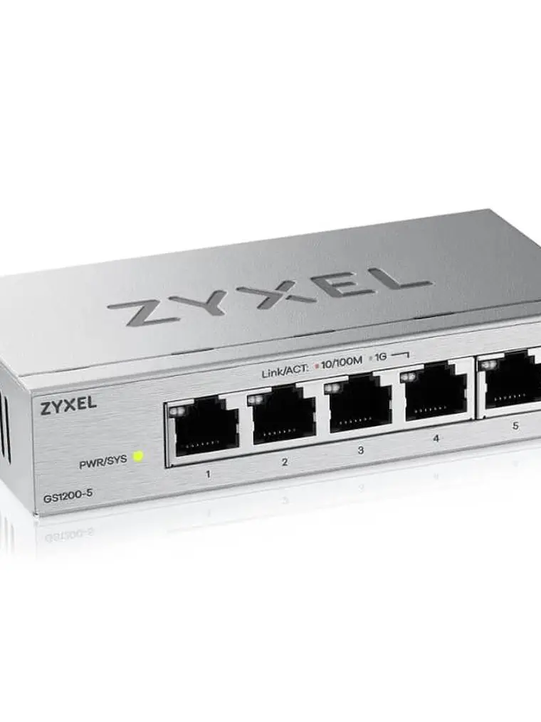 ZyXEL GS1200-5V3 Switch 5xGbE 4