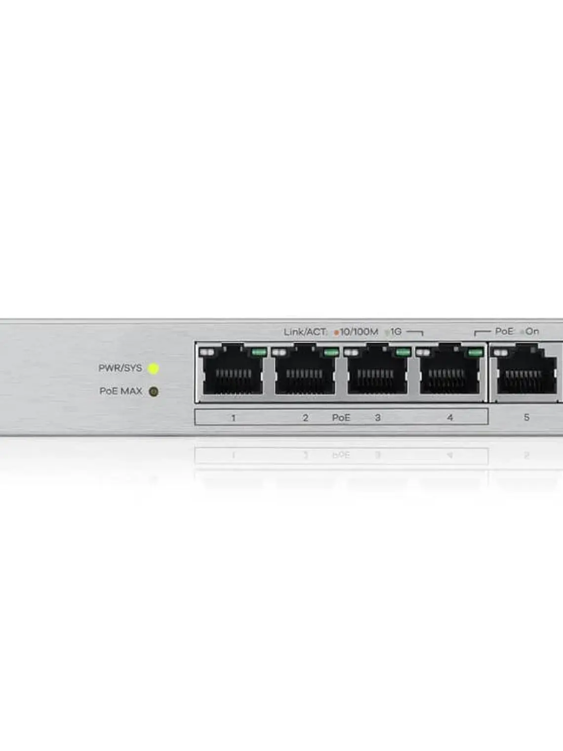 ZyXEL GS1200-5HPv3 Switch 5xGb (4xPoE+) 68W 3
