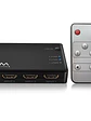 EWENT EW3730 Switch HDMI 4K 3x1con mando distancia - Miniatura 3