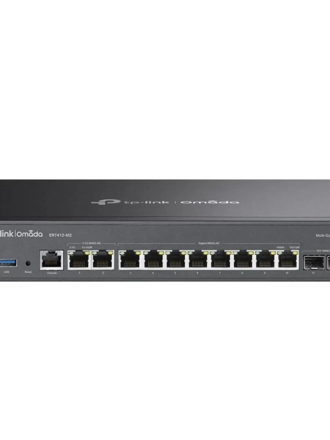 TP-Link ER7412-M2 Router 2x2.5GbE 2xGb SFP 8xGbE 1
