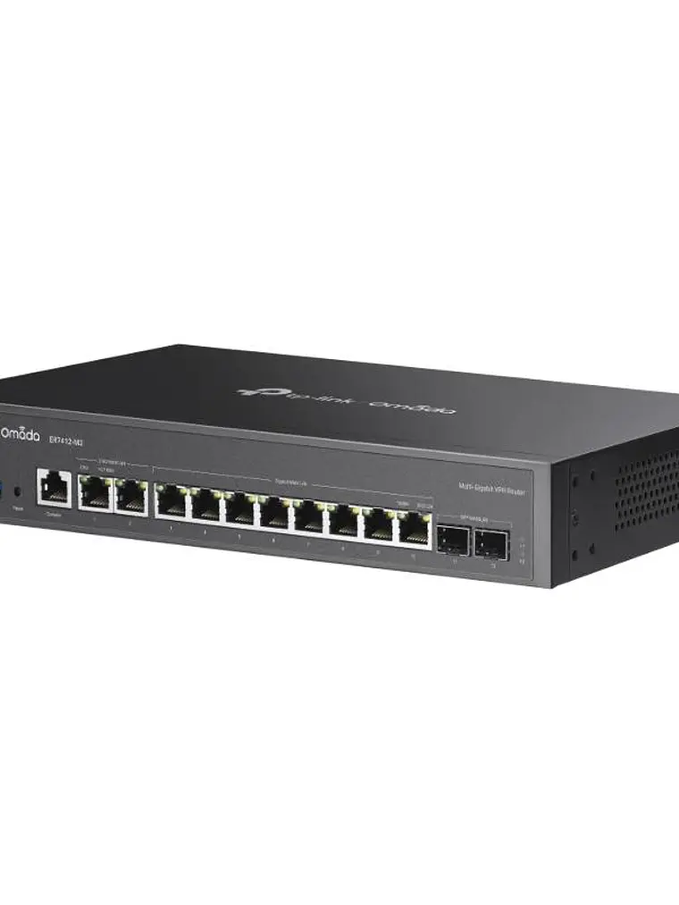 TP-Link ER7412-M2 Router 2x2.5GbE 2xGb SFP 8xGbE 2