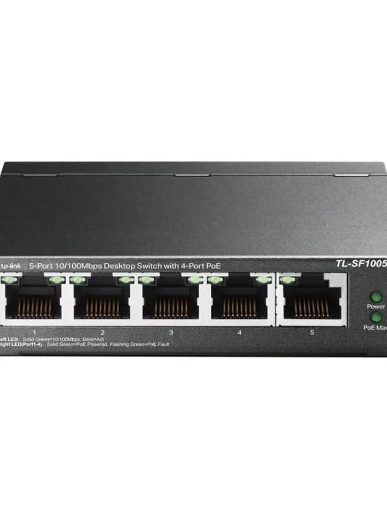 TP-Link TL-SF1005LP Switch 5x10/100 4xPoE 41W 1