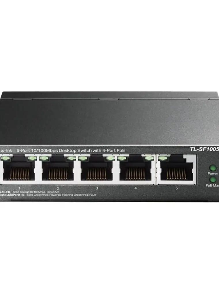 TP-Link TL-SF1005LP Switch 5x10/100 4xPoE 41W 2