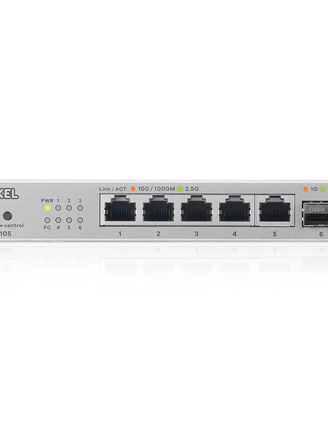 Zyxel XMG-105 Switch 5x2,5mGb 1xSFP+ Desktop 3