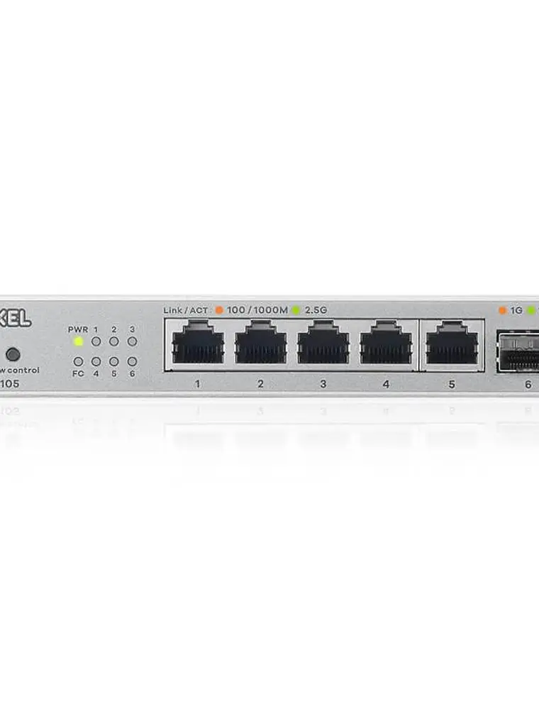 Zyxel XMG-105 Switch 5x2,5mGb 1xSFP+ Desktop 3