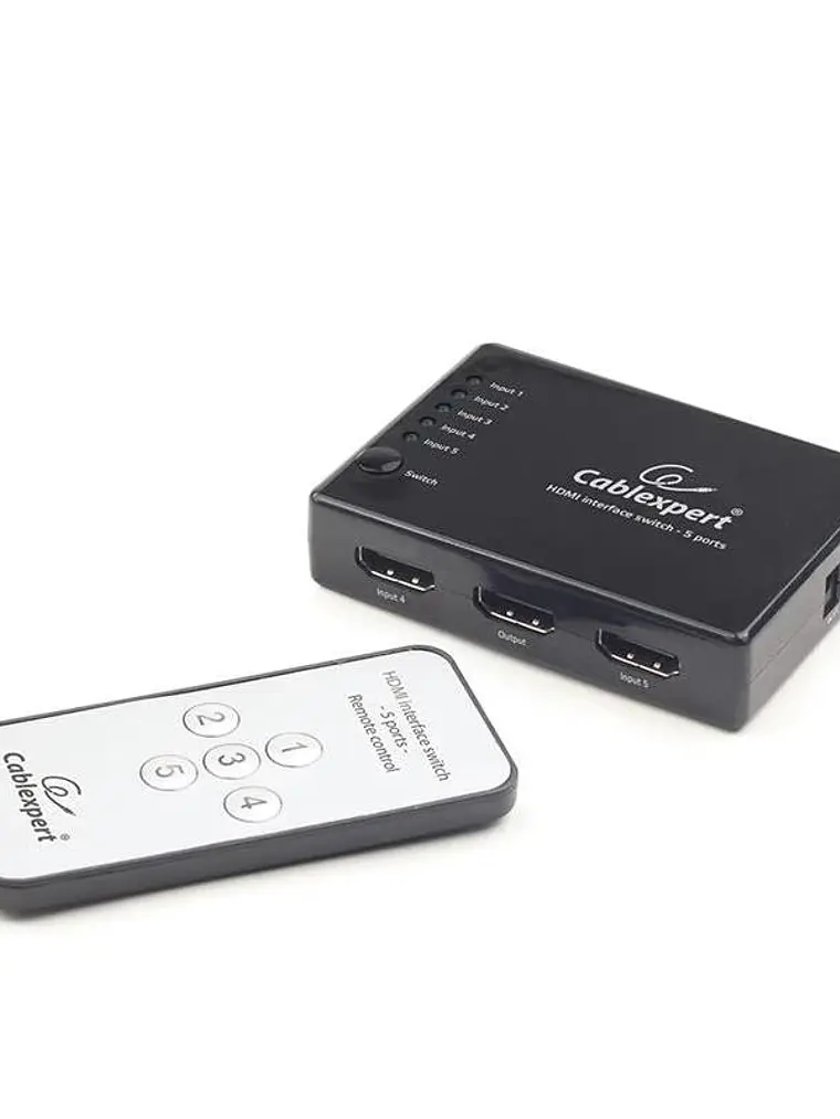 Gembird Switch con interface HDMI, 5 puertos 1