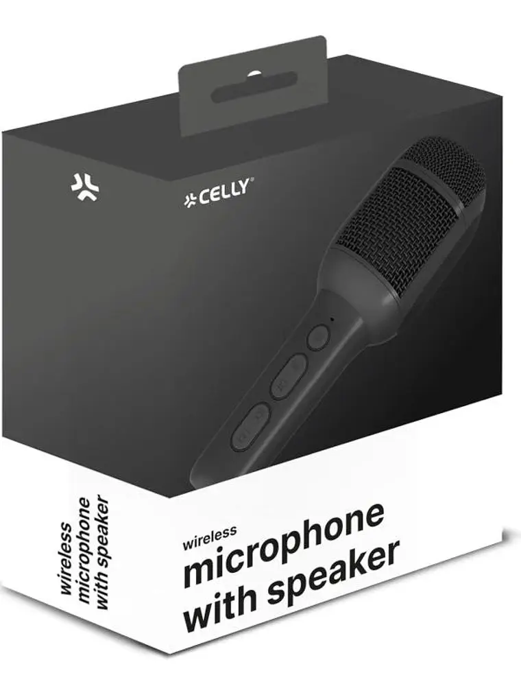 Celly Microfono para niños inalambrico Negro 2