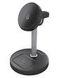 Aisens Cargador Inalámbrico USBC 15W 3 en 1 Negro - Miniatura 1