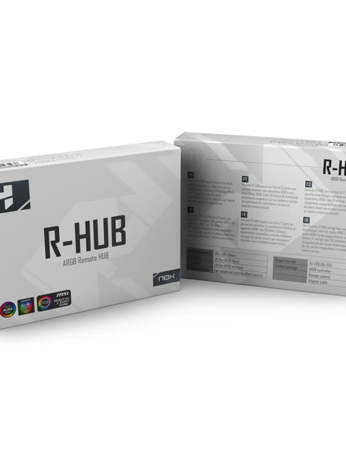 Nox HUMMER R-HUB Controlador ARGB Led/Ref. 4