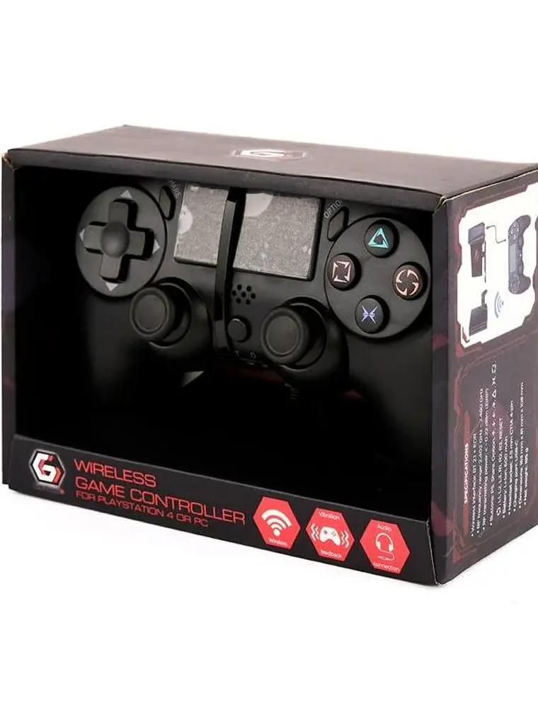 GEMBIRD Controlador juegos inalámb PlayStation4/PC 3