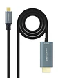 Nanocable Conversor USB-C a HDMI 2.1 8K@60HZ 1.8m - Miniatura 1