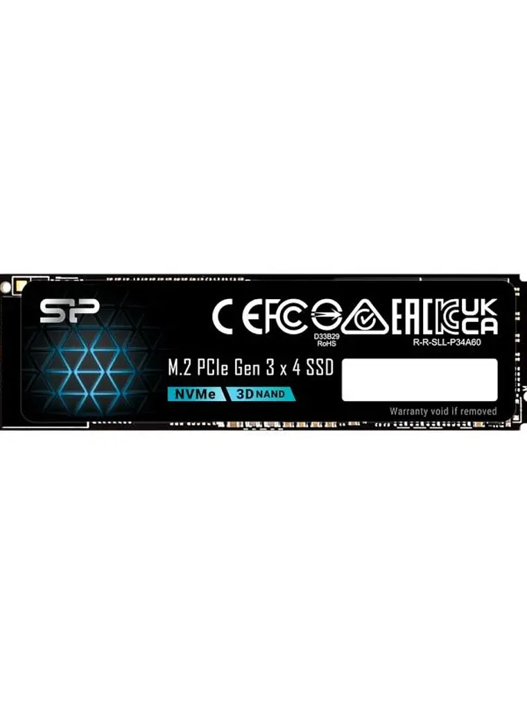 SP P34A60 128GB SSD M.2 PCIe Gen3x4 Nvme 1