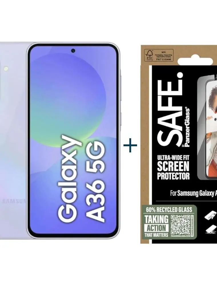 Samsung Galaxy A36 256GB 8GB Lavander+Prot SAFE 1