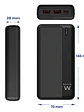 EWENT POWERBANK 20000mAh PD 22,5W - Miniatura 2