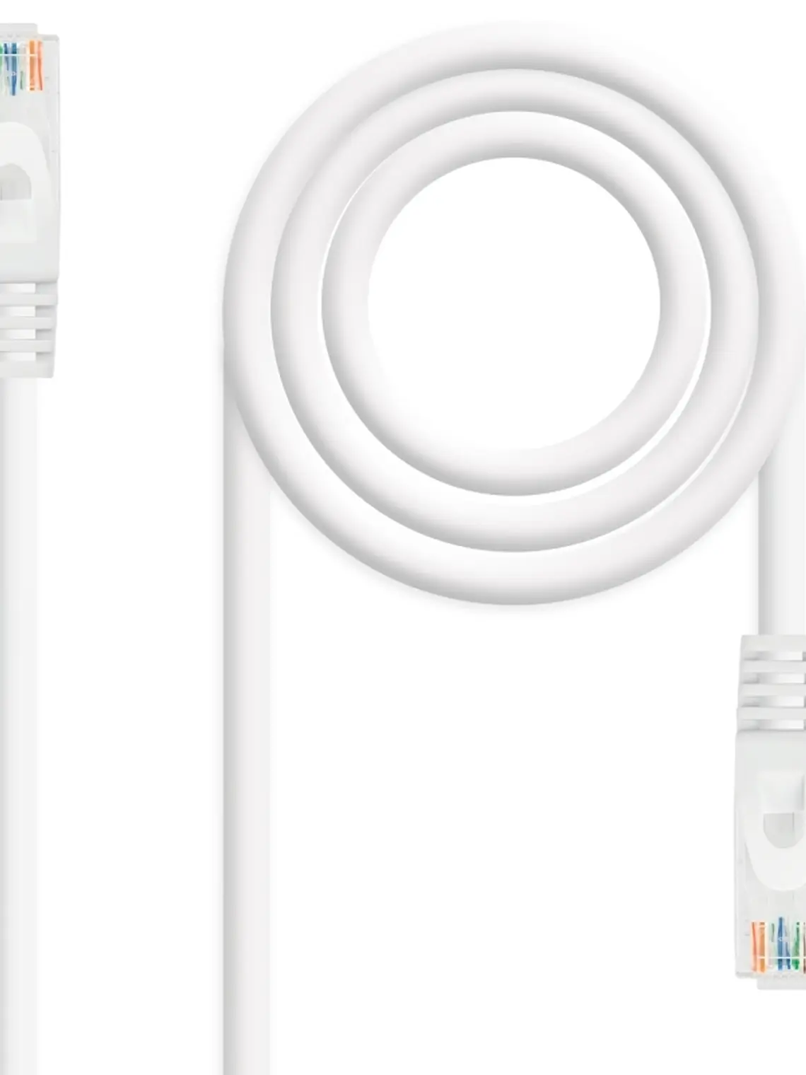 Nanocable Latiguillo Cat. 6A LSZH/UTP 3 M Blanco 1