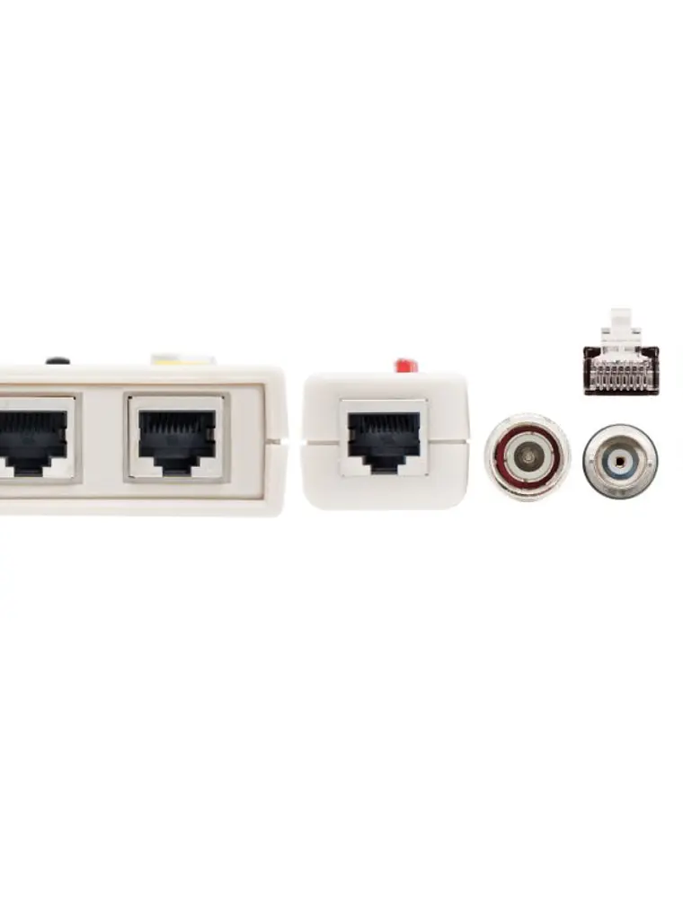 Nanocable Testeador cable RJ11/RJ12/RJ45, coaxial 2