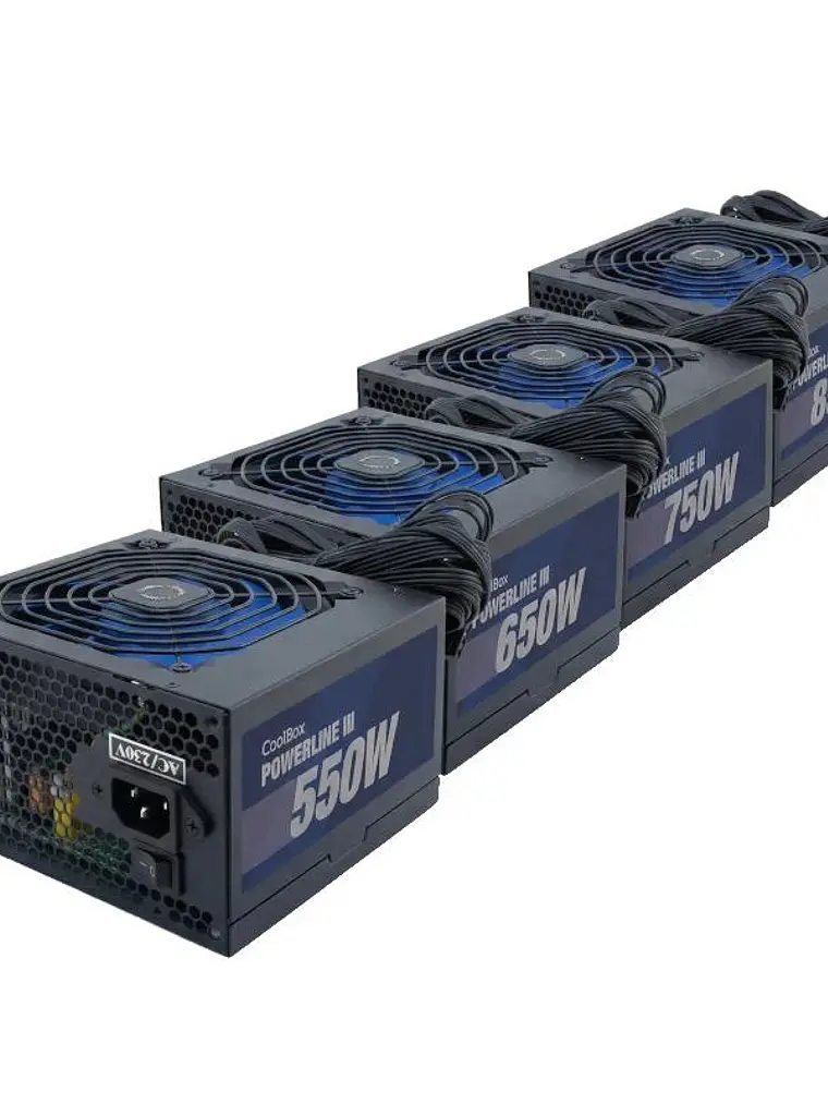COOLBOX PACK FTES.ALIM PW3 550/650/750/850W 85% 1