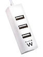 EWENT EW1122 MINI-HUB USB 4 PUERTOS BLANCO - Miniatura 2