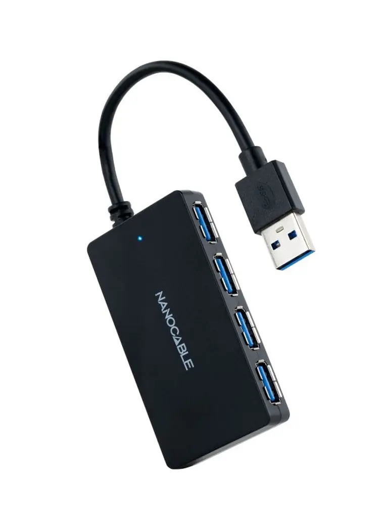 Nanocable Hub USB 3.0 con 4 Puertos de USB 3.0 1