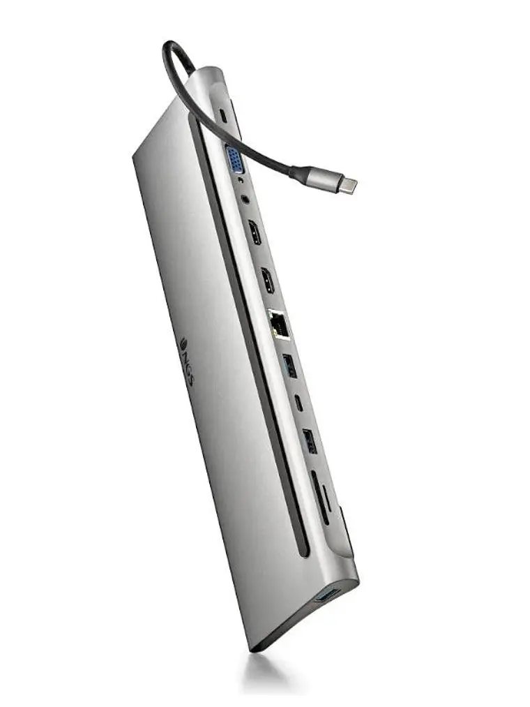 NGS HUB WONDERDOCK12 TYPE C 12 EN 1 ALUMINIO 1