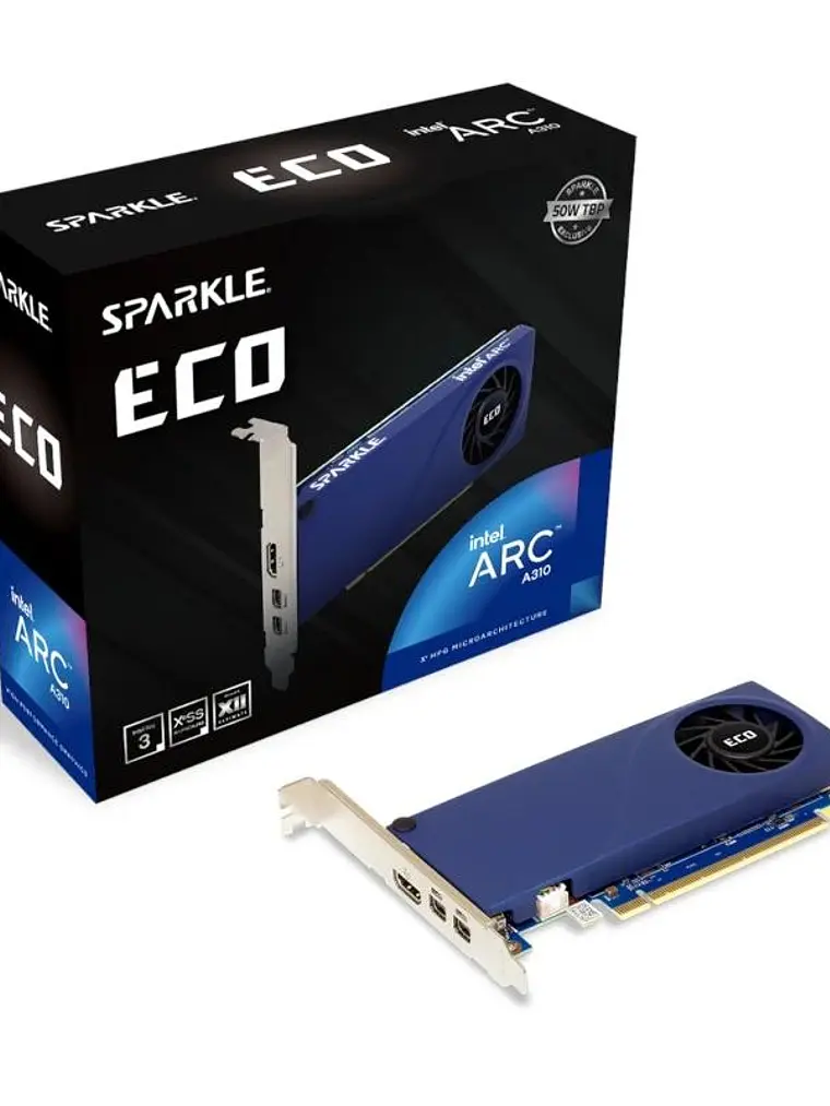 SPARKLE VGA INTEL ARC A310 ECO 4GB DDR6 LP Bracket 1