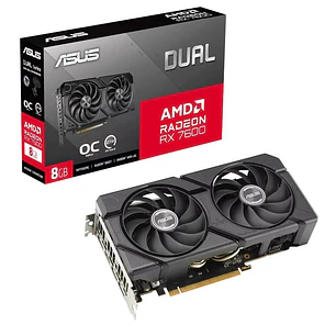 ASUS VGA AMD DUAL RX 7600 O8G EVO 8GB DDR6