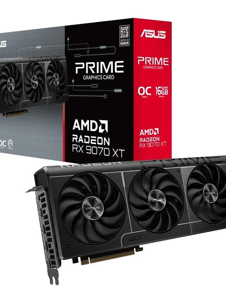 ASUS VGA AMD PRIME RX 9070XT O16G DDR6 1