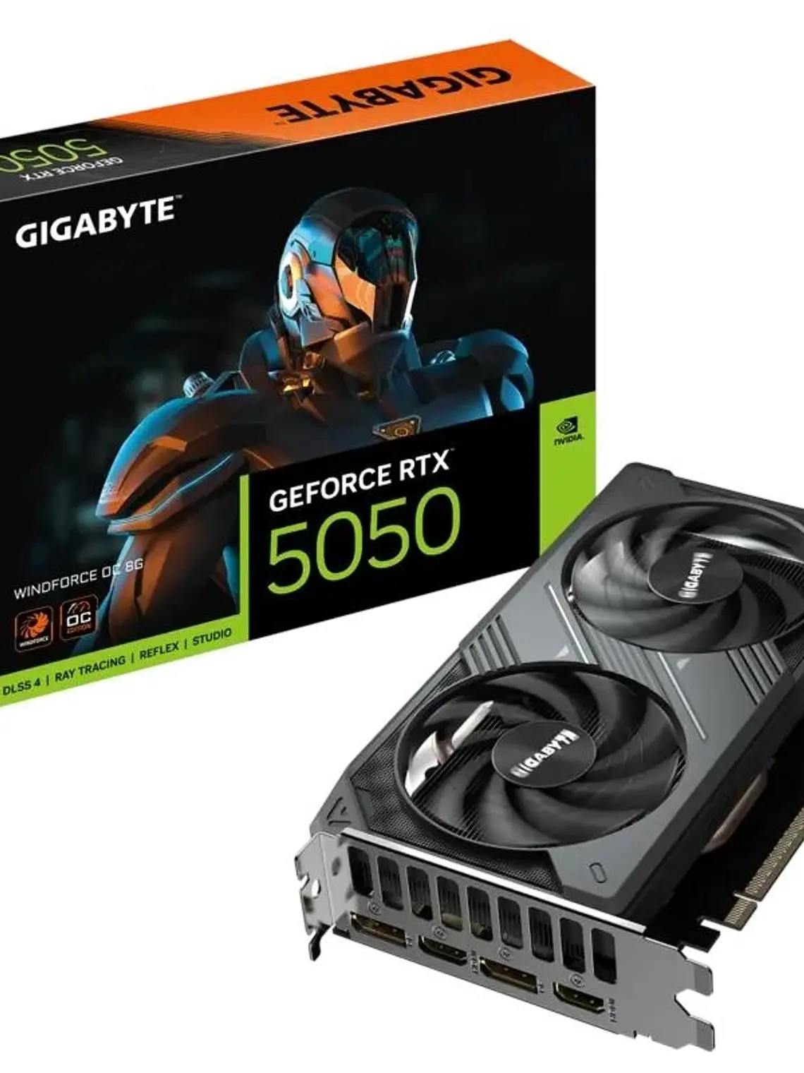 Gigabyte VGA NVIDIA RTX 5050 WINDFORCE OC 8G DDR6 1
