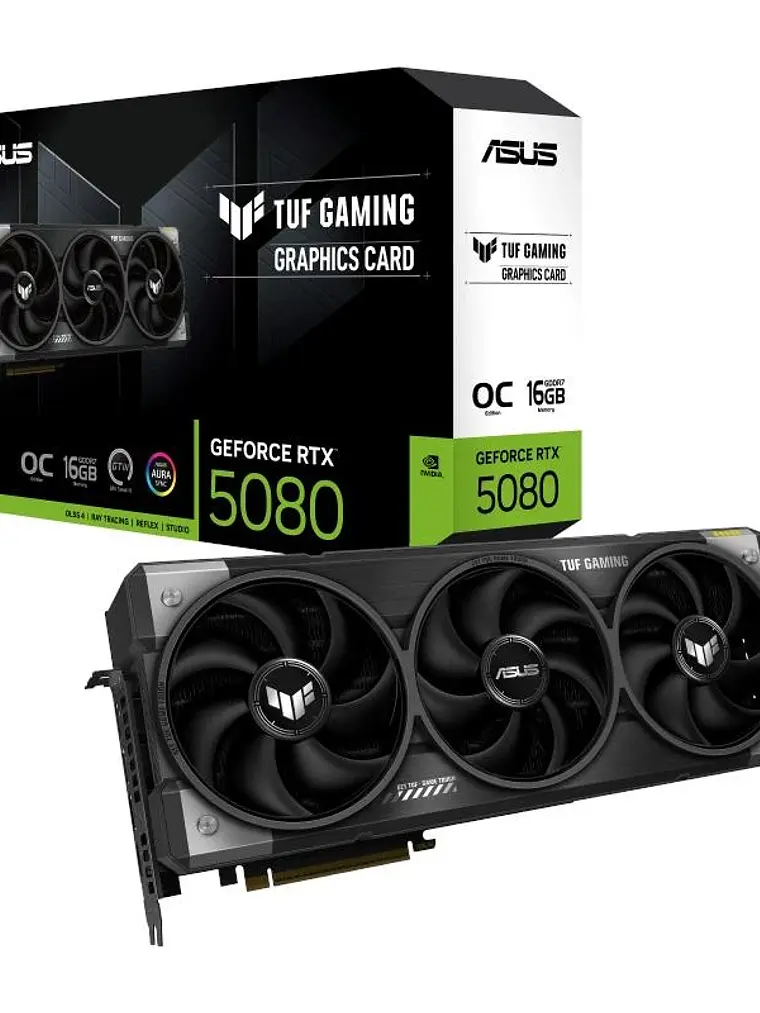 ASUS VGA NVIDIA TUF RTX 5080 OC 16G GAMING DDR7 1