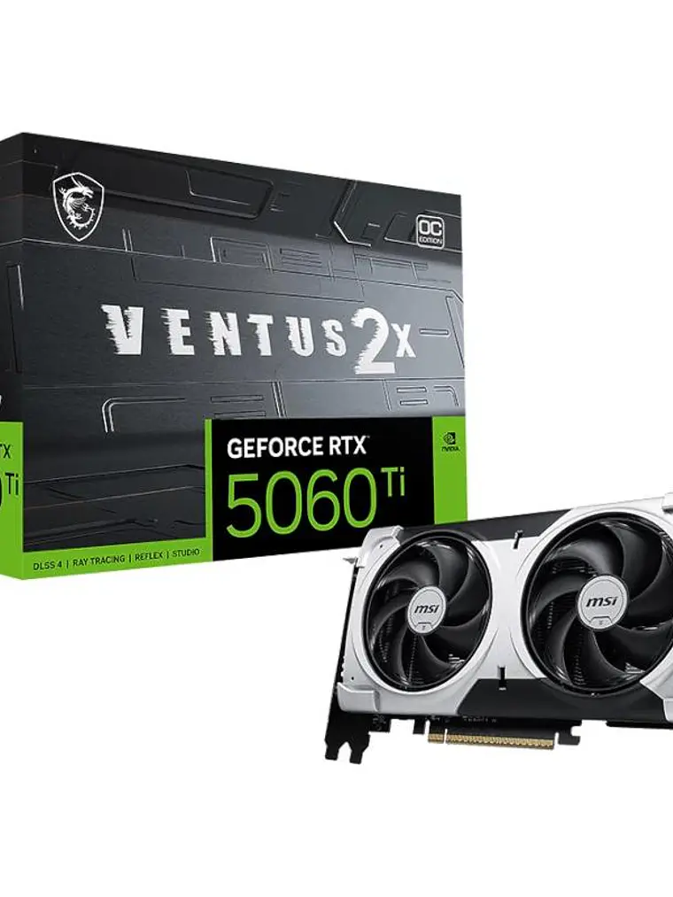 MSI VGA NVIDIA RTX 5060 Ti 8G VENTUS 2X OC PLUS DD 3