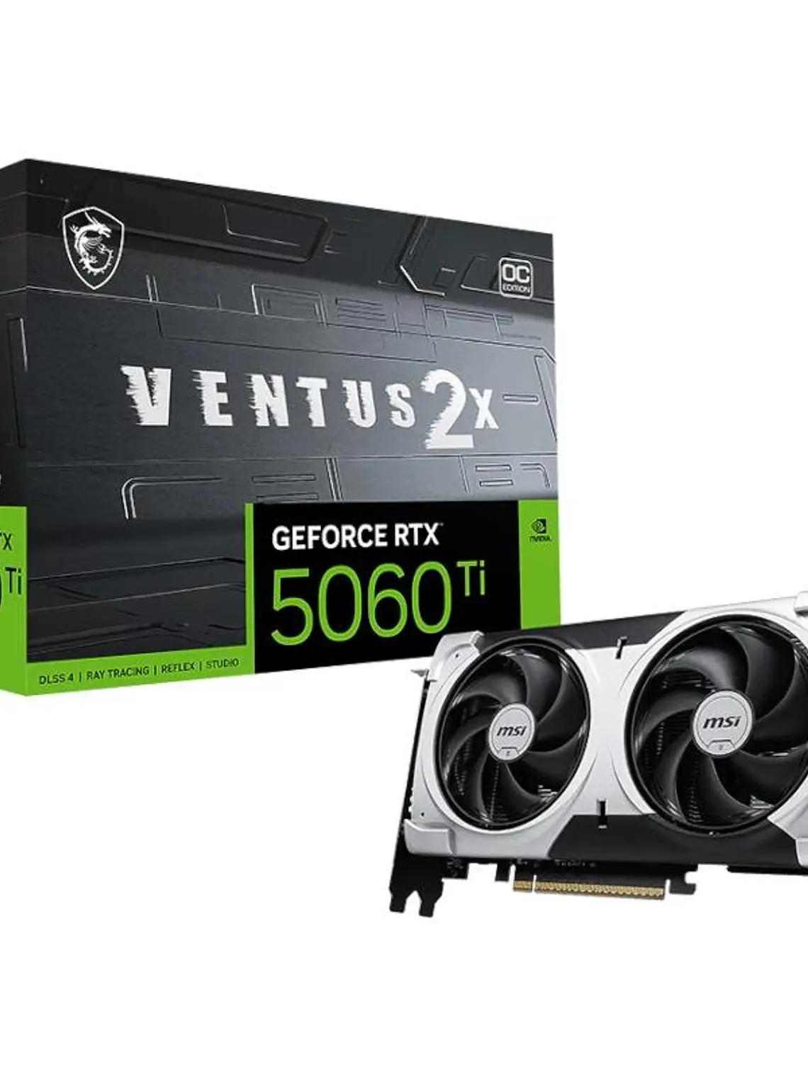 MSI VGA NVIDIA RTX 5060 Ti 8G VENTUS 2X OC PLUS DD 4