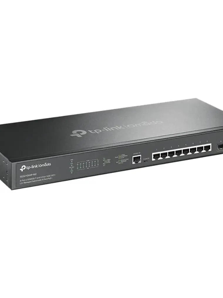 TP-Link SG3210XHP-M2 Switch L2+ 8xPoE+ 2xSFP+ 2